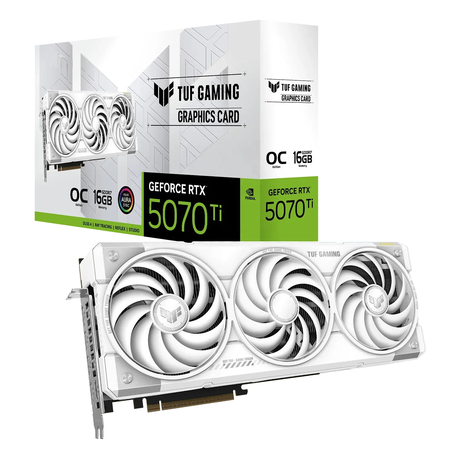 Triple Fan Gaming Graphics Card 16Gb - بطاقة رسومات GeForce RTX 5070 Ti