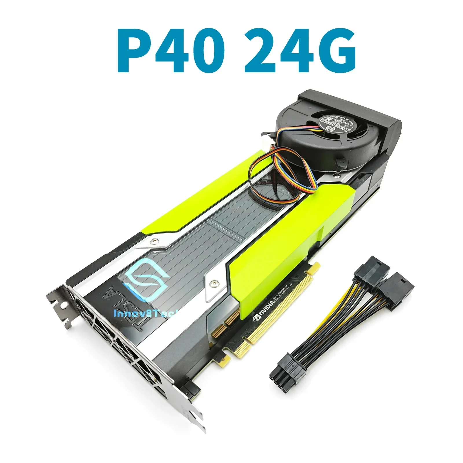 Ai Deep Learning Workstation Gpu 24Gb - توربو فان لبطاقة الرسومات P40 بسعة