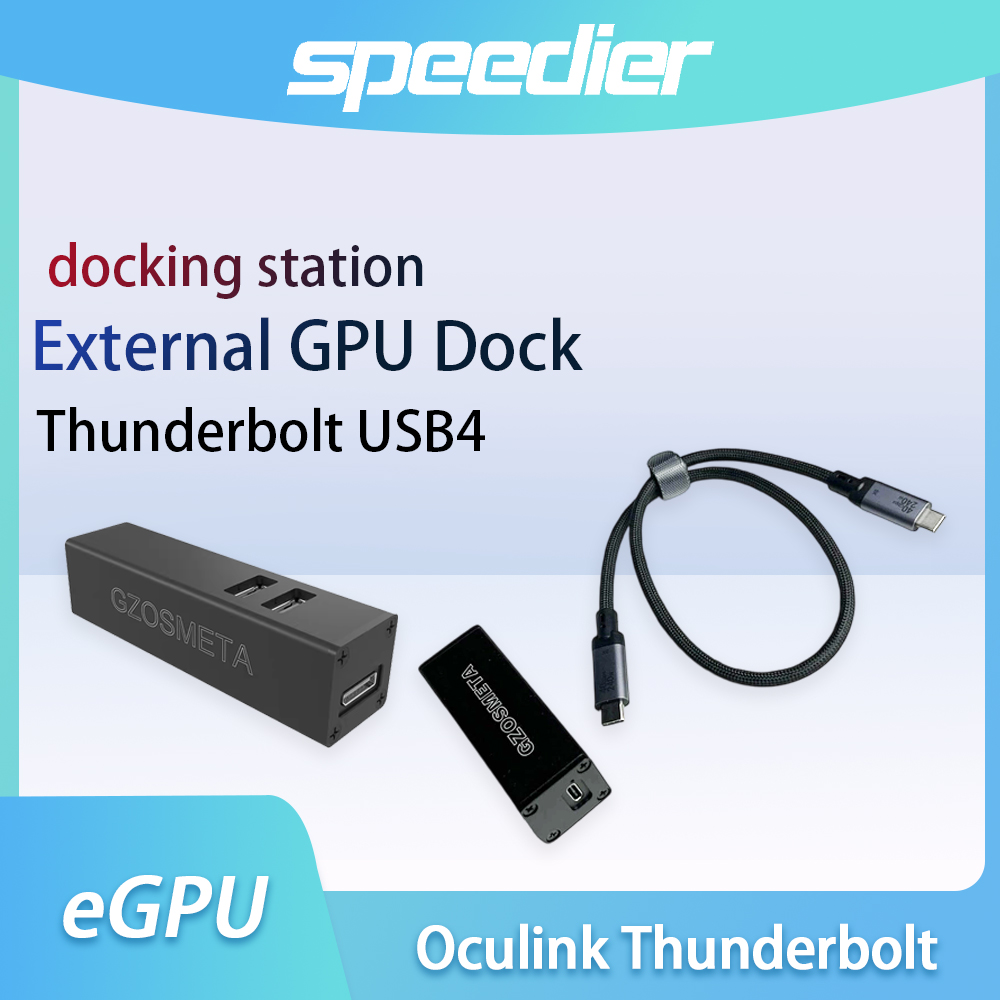 Oculink Egpu Dock Graphics Card - محول Oculink Thunderbolt USB4 لتوسيع بطاقة