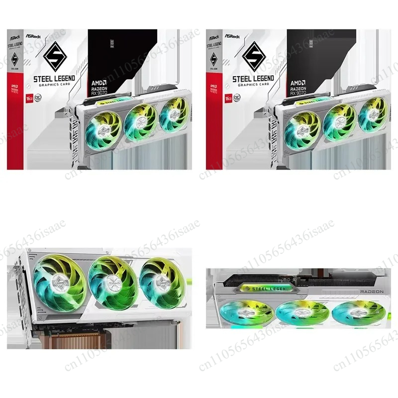 Triple Fan Gaming Graphics Card 16Gb - بطاقة رسومات Radeon RX 9070 XT