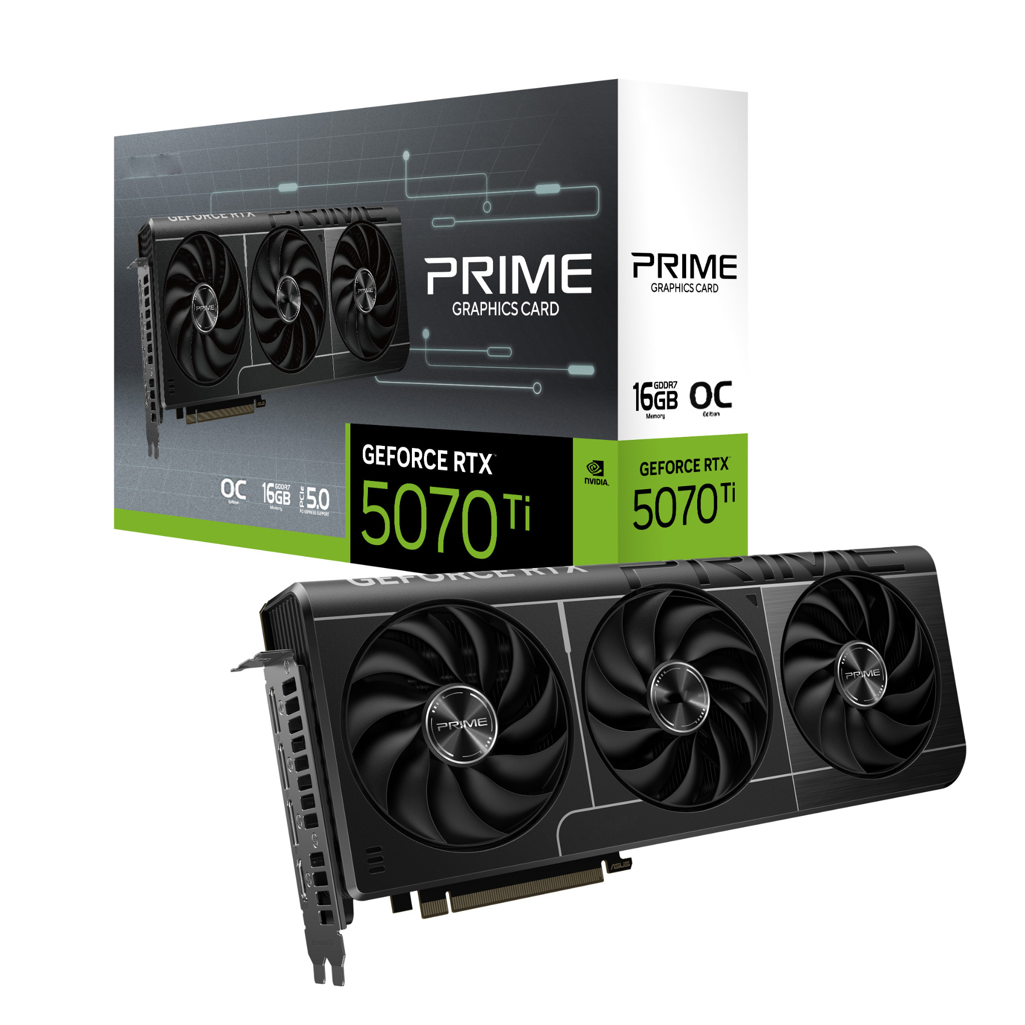 بطاقة رسومات PRIME GeForce RTX - مراجعة Triple Fan Gaming Graphics Card 16Gb وسعره