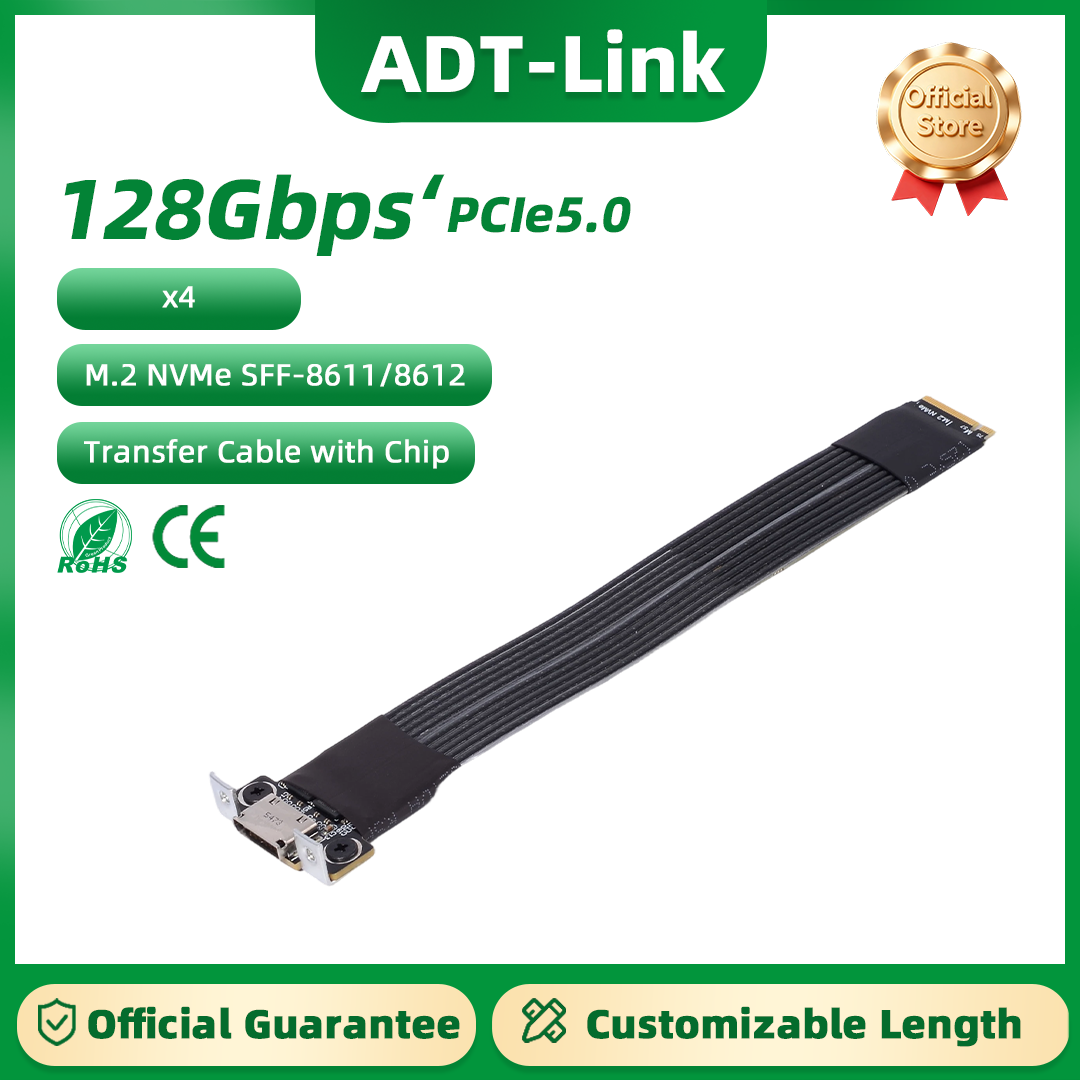 محول ADT-Link OCuLink إلى PCI- - مراجعة Oculink Egpu Dock Graphics Card وسعره