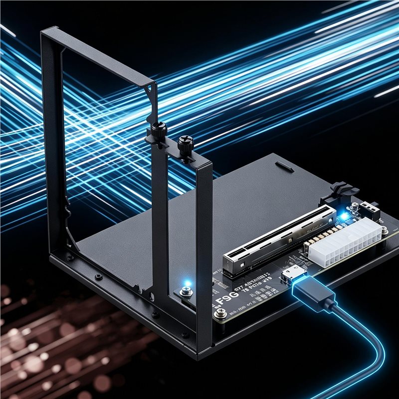 Active F9G-BK7 EGPU OCuLink GP - مراجعة Oculink Egpu Dock Graphics Card وسعره