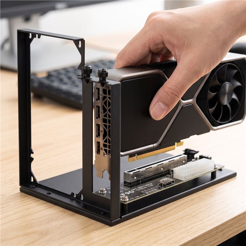 Active F9G-BK7 EGPU OCuLink GP - مراجعة Oculink Egpu Dock Graphics Card وسعره