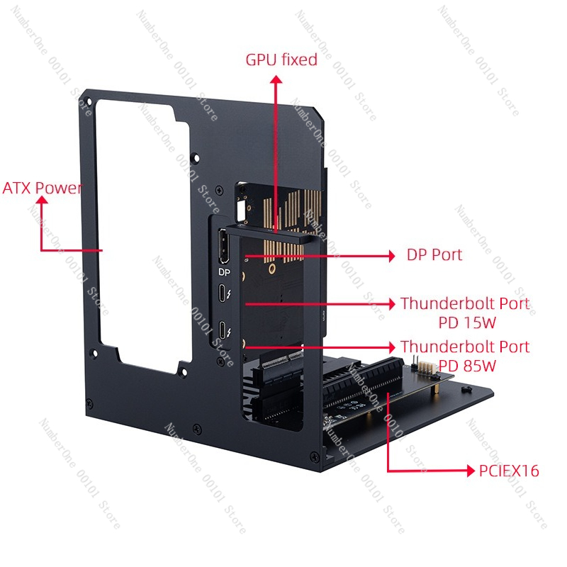 محول L18 Thunderbolt 3 4 GPU D - مراجعة Thunderbolt 4 External Gpu Enclosure وسعره